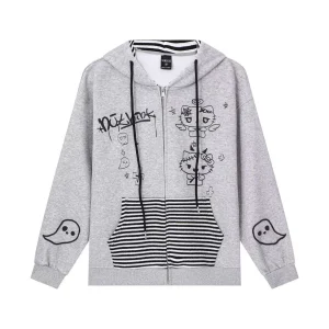 'Sugar & Spook' Y2K Cartoon Graphic Hoodie