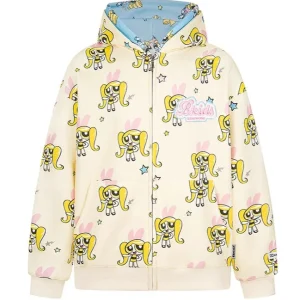 'Sugar Pop' Y2K Cute Cartoon All-Over Print Hoodie Jacket