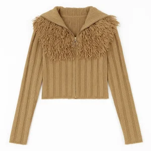 'Cashmere' Y2k Boho Long Sleeves Fluffy Flattering Shirts